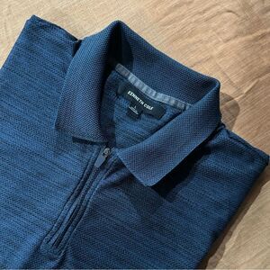 MICHAEL KORS MENS HALF ZIP POLOSHIRT L